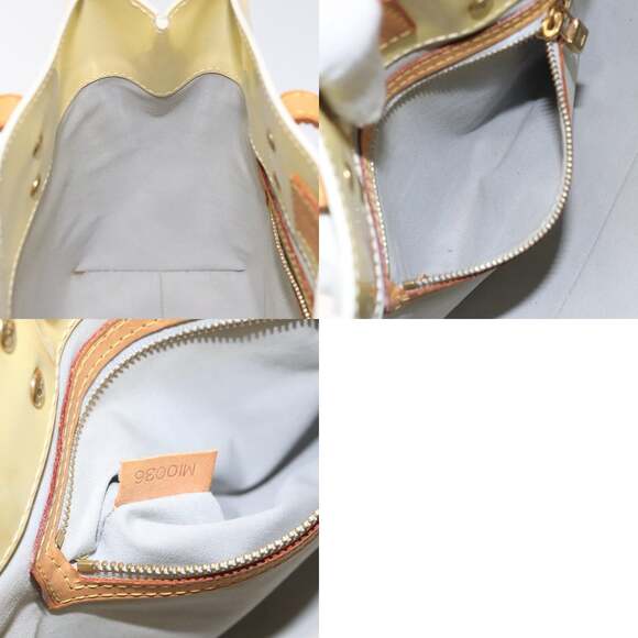 LOUIS VUITTON Monogram Vernis Reade PM Hand Bag Perle M91336 - Picture 12 of 12